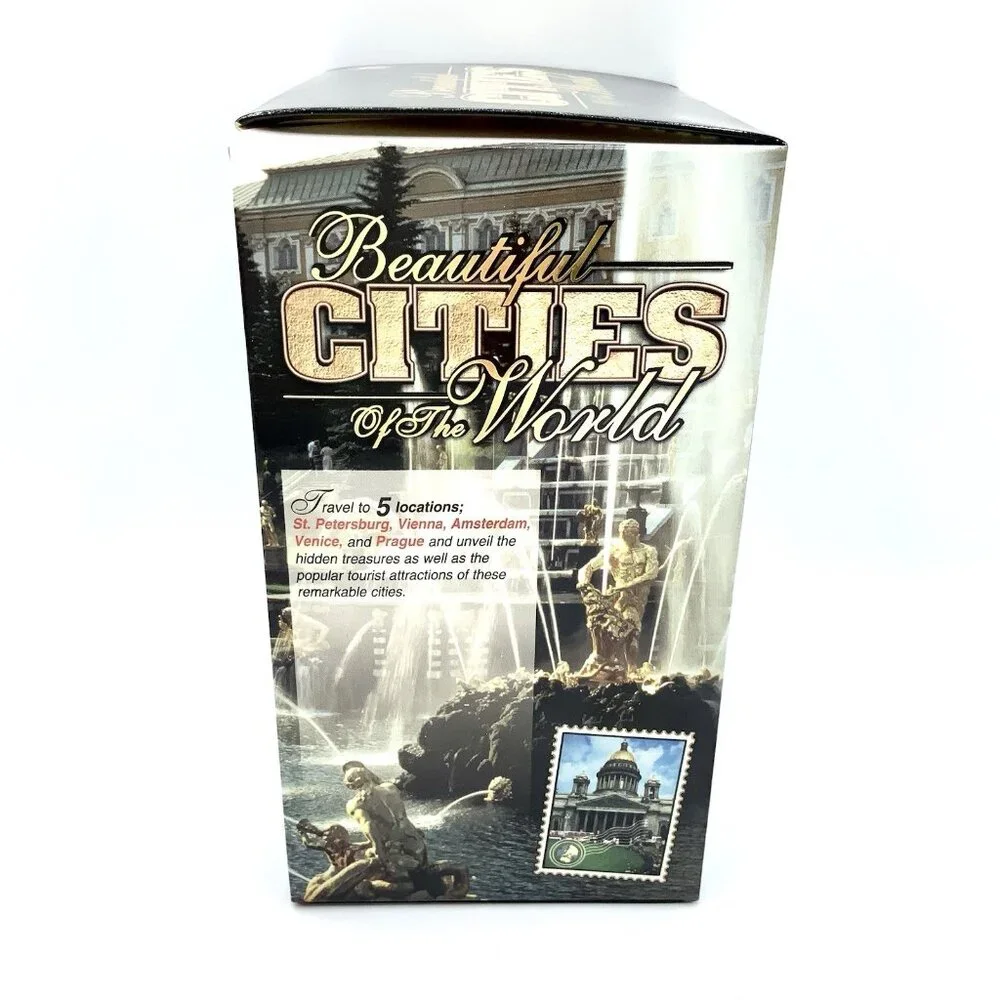 5 VHS Tape Set/Collection “Beautiful Cities Of The World” Vienna Venice Prague